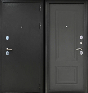 Товар Дверьберг СТАЙЛ Т90 БУКЛЕ ЧЕРНЫЙ  ЯСЕНЬ ГРАФИТ DIS007281